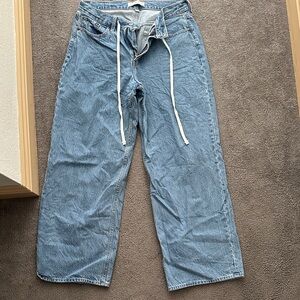 Ultra loose low rise jean curve love